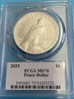 2025 Peace Silver Dollar PCGS MS70