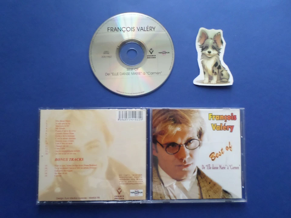 cd François Valery " best of de elle danse marie a Carmen " + 5 titres bonus TBE - Photo 1/1