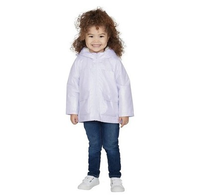 Girls' 2T Carter s Lightweight Hooded Jacket with Pockets NWT Lilac