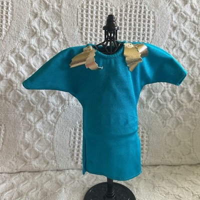 Jem and the Holograms DANCIN THE NIGHT AWAY On Stage Fashion Blue DRESS Gold