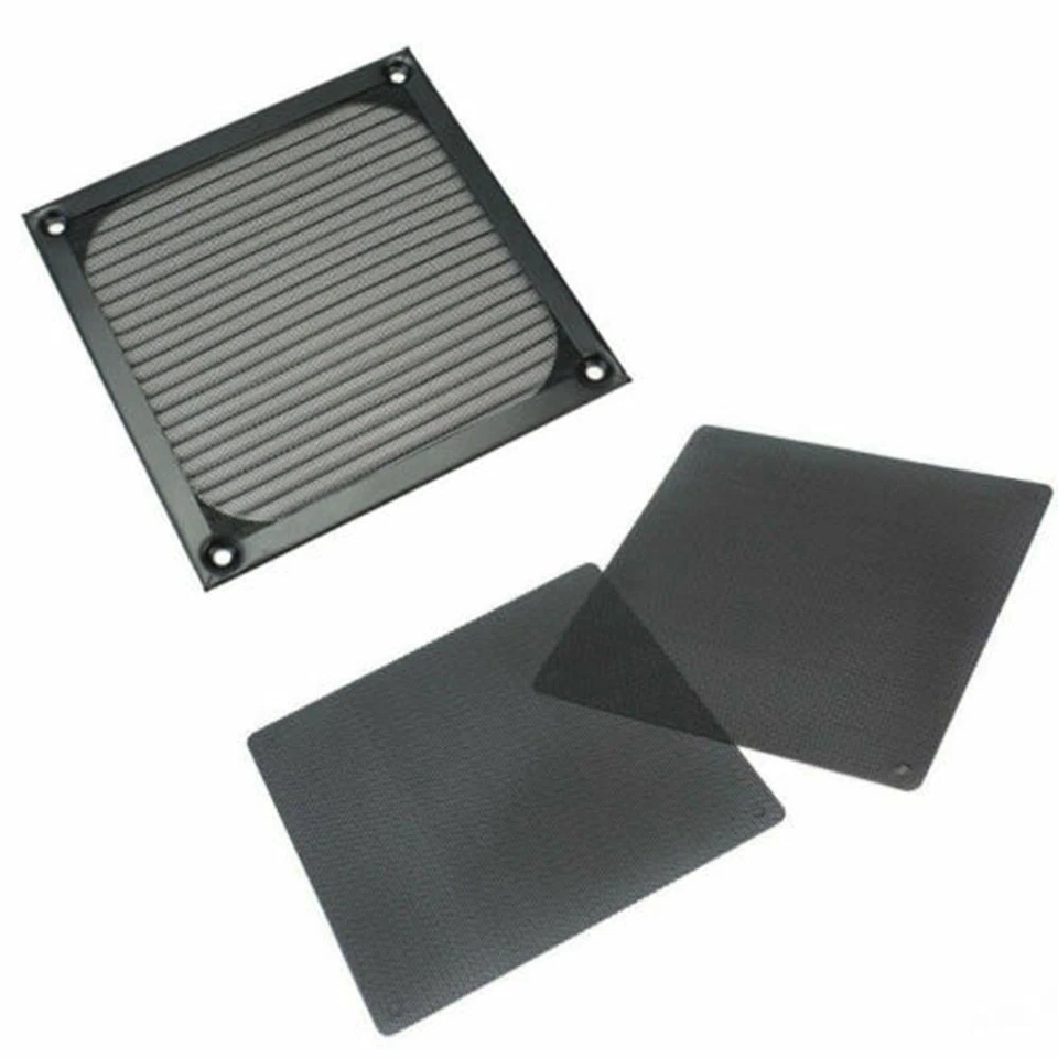 Shield Guard PC Computer Fan Cooling Dust Filter 120mm Dustproof Aluminum Case - Image 3 of 4