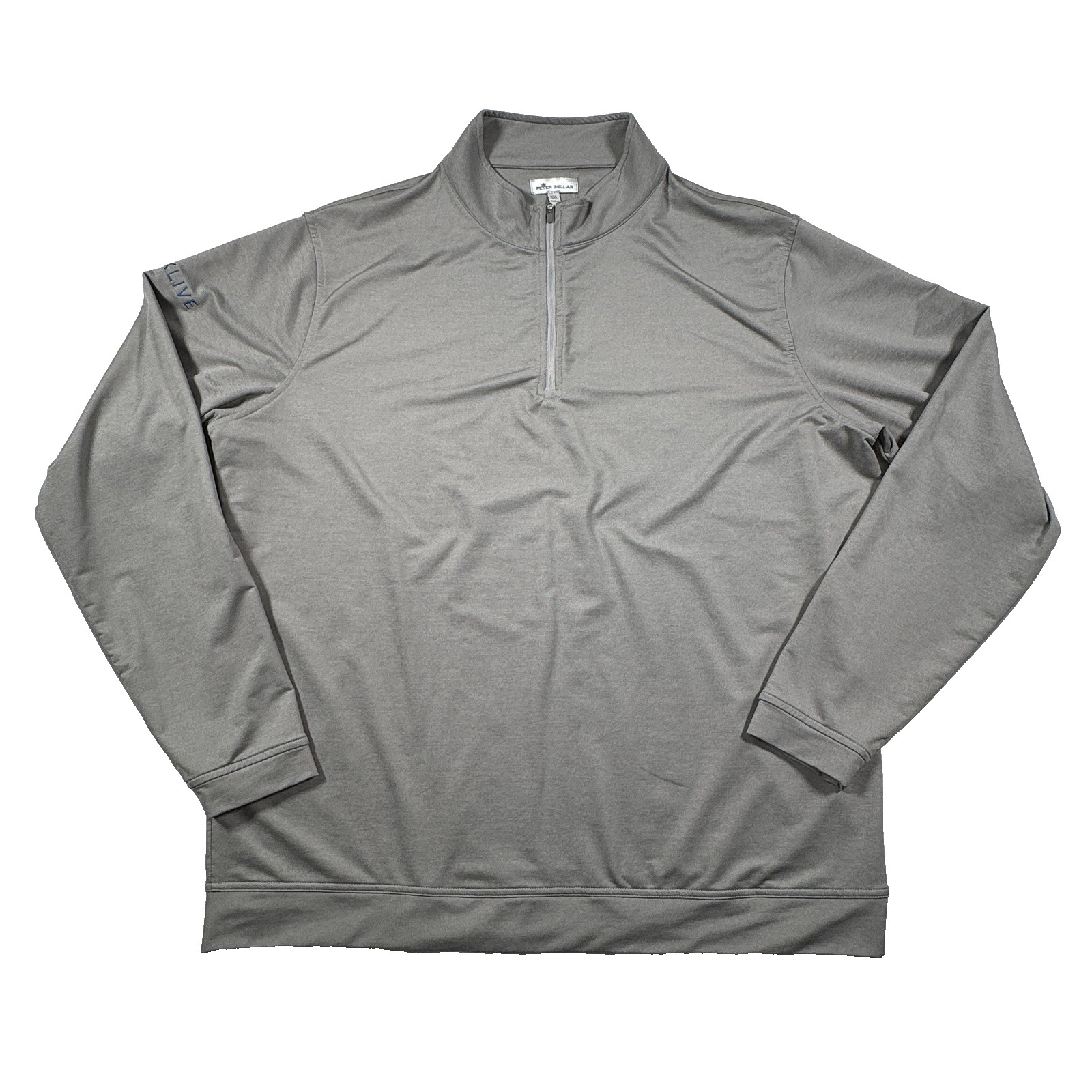 Peter Millar Pullover Perth Melange Performance Q… - image 1