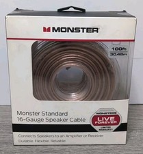Sealed Monster Standard 16-Gauge Speaker Cable-100Ft
