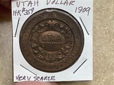 1909 Alaska-Yukon-Pacific Expo Utah Dollar *Retired Dealer* Nice Scarce!