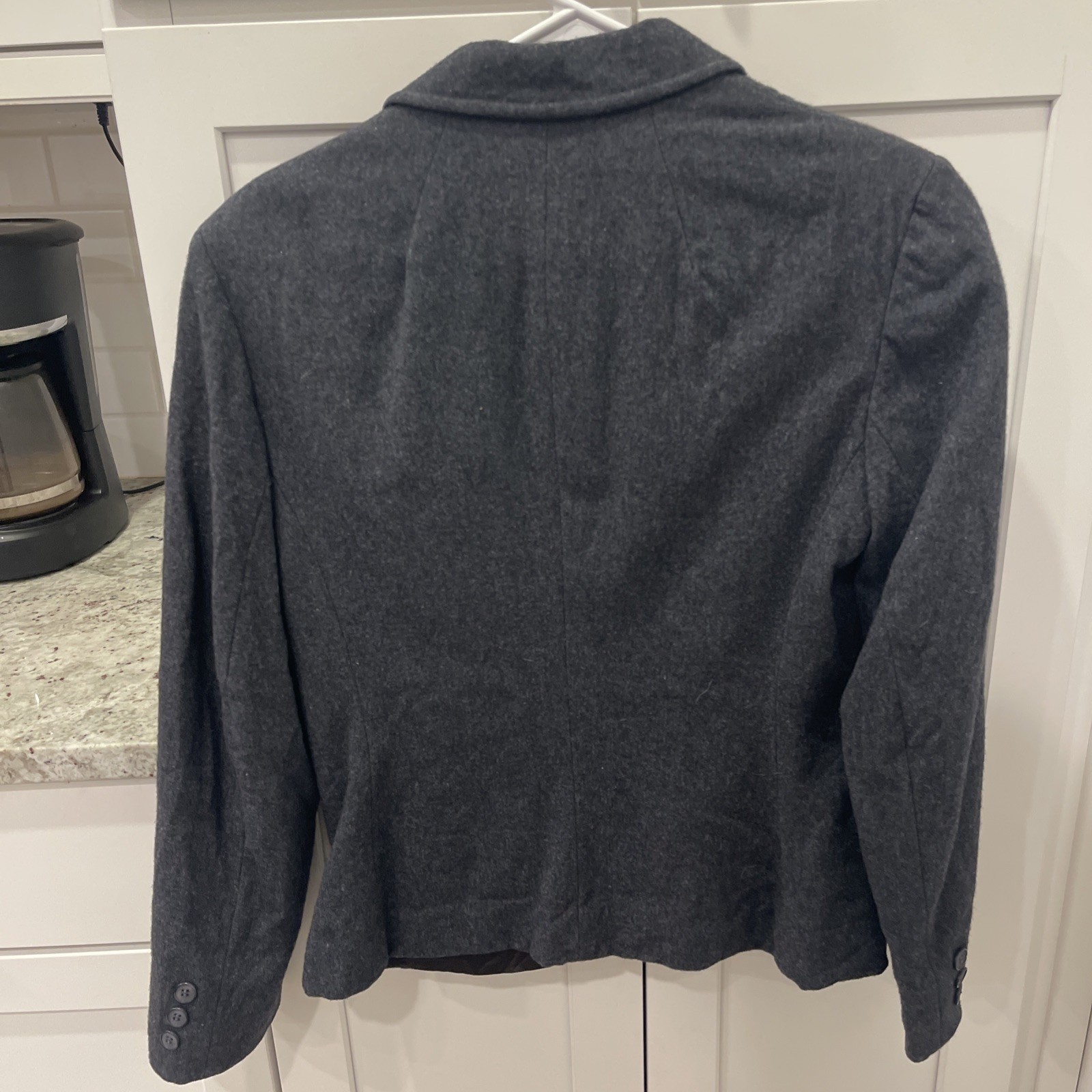 Pendleton Gray  Virgin Wool 2 Button Close Jacket… - image 11