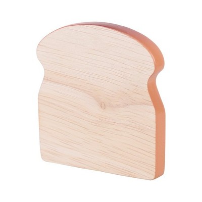 speelgoed-eten - Houten Geroosterd Brood, per stuk (1 TOYS) (US IMPORT)