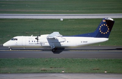 MO1400   Aircraftslide/Dia   Team Lufthansa   DHC-8-314Q Dash 8    D-BHAT