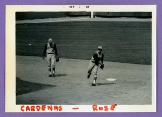 1964 Pete Rose Cincinnati Reds Original Snapshot Photo