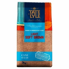 Tate & Lyle Light Brown Sugar - 3kg