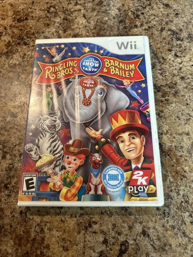 Nintendo Wii : Ringling Bros. and Barnum & Bailey Circus VideoGames CIB Complete