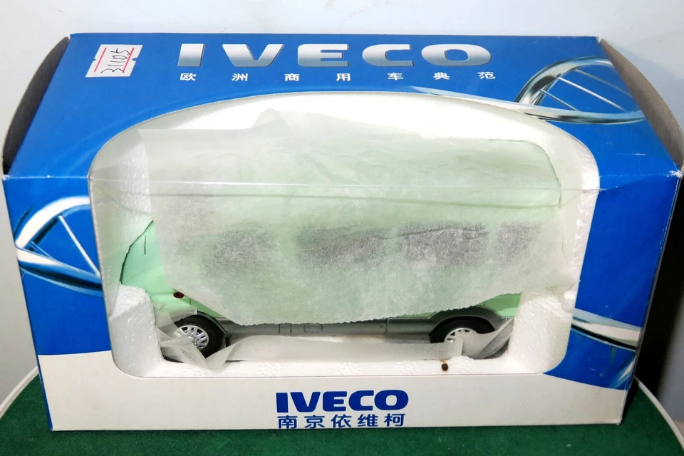 1/43 Nanjing Iveco Torino V high-top medium-sized bus die-cast packaging box - Image 4 of 4