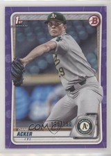 2020 Bowman Draft Purple Border 125/250 Dane Acker #BD-8 s3g