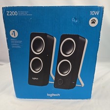 Logitech Z200 10W Multimedia Speakers, Pair - Black