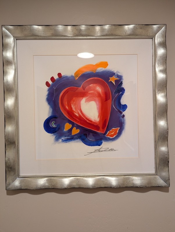 awesome alfred gockel Lots Of Embellishment Very Rare Heart cool frame