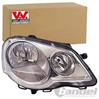Van Wezel H7/H1 Scheinwerfer Rechts Passend FüR Vw Polo