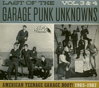 Various Artists Last of the Garage Punk Unknowns, Vol. 3 & 4 (CD)