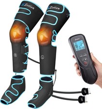 Compression Boots Leg Massager Heat Calf Foot Circulation