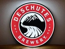DESCHUTES BREWERY BEER LED BAR SIGN MAN CAVE GARAGE DECOR LIGHTED