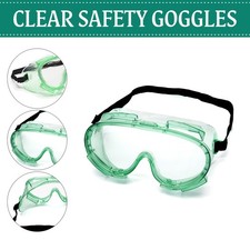 Amtech PPE Safety Glasses 1-8pk Clear Anti-Fog Impact Resistant Work DIY Lab
