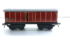 Sconosciuto Scala 0 Carro merci coperto "Carrello in lamiera" - senza scatola originale # 9333