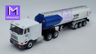 1997 INTERNATIONAL EAGLE CABOVER TANK SEMI TRAILER YPF N°79 IXO ALTAYA 1/43