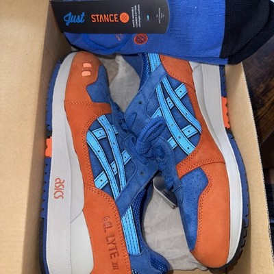 Size 7 - ASICS Ronnie Fieg x Gel Lyte 3 Knicks With Socks