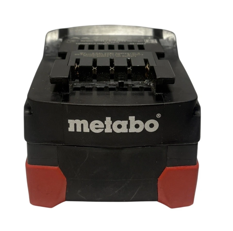 Batería de iones de litio METABO 18V LiHD Technology 5,5 AH nueva caja abierta Foto 3 de 4
