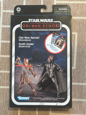 Star Wars Vintage Collection Obi-Wan Kenobi (Showdown) 2-pack (2023) NEW