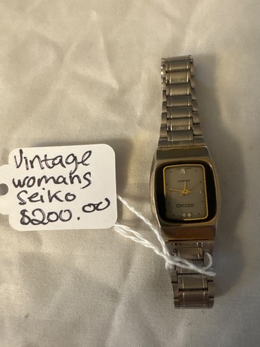 vintage seiko watches for women