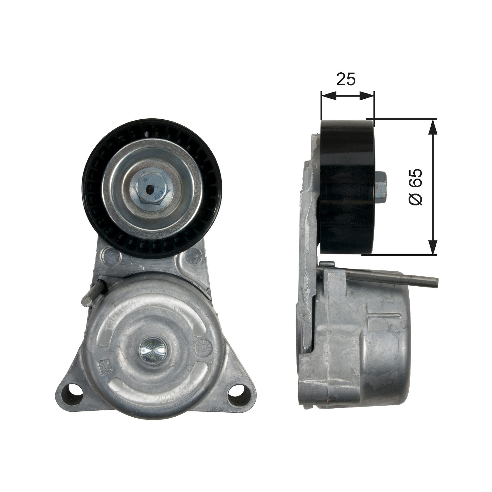 ✅Fits GATES T39194 BELT TENSIONER PULLEY ALONG   ⭐UK Seller⭐
