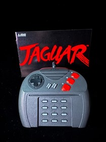 Atari Jaguar 64-Bit Console System Tested w/ Controller & Power, User Guide