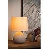 LUCIDE RAMZI-Lampada da tavolo-Beige E14, 40 W, 18 x 18 x 26 cm - Foto 5 di 6