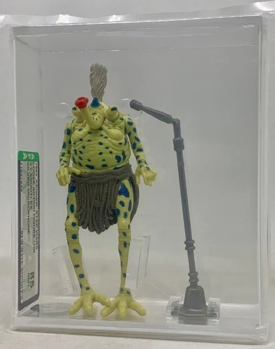 Kenner Star Wars Sy Snootles Silver Microphone HK AFA 85 loose vintage CAS