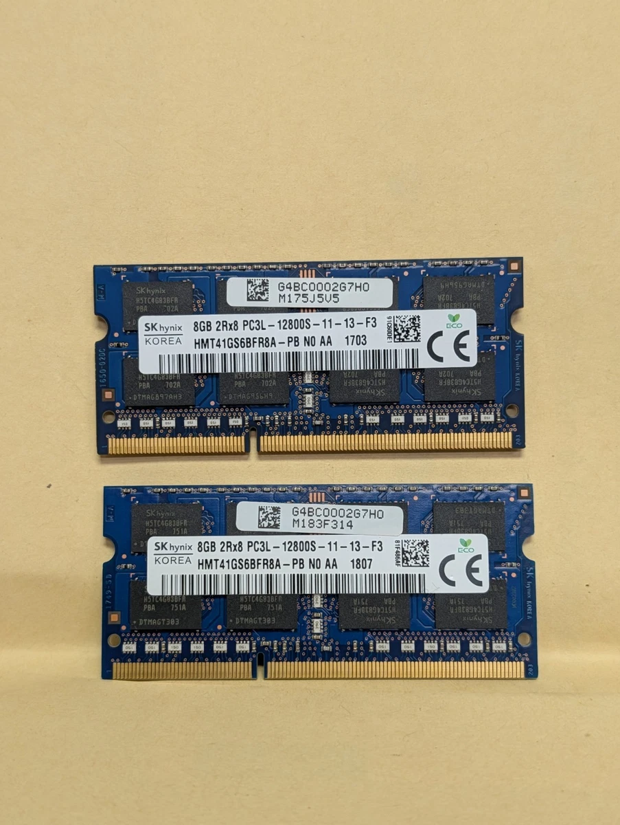 SK hynix PC3-12800 (DDR3-1600) Computer Memory (RAM) for sale - eBay