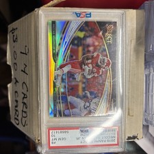 2019 Panini Select - Snapshots Mecole Hardman Jr. #8 Silver Prizm (RC) PSA 10