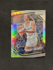 MADDY SIEGRIST 2025 Panini Prizm WNBA Basketball SILVER HOLO Dallas Wings #50