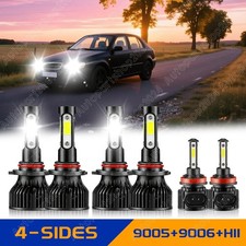 For Honda Accord Sedan 4-door 2006-2012 Led Headlight Highlow Fog Light Bulbs
