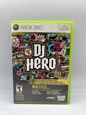 DJ Hero Xbox 360 Game Complete CIB