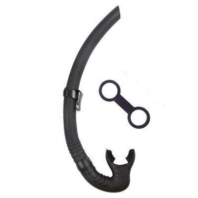 Silicone Snorkel for Diving,Diving Fishing and Underwater Hockey or Snorkeling