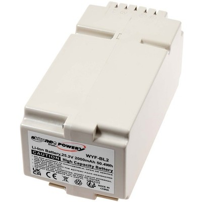Akku für Mähroboter Garden Feelings R800Easy 25,2V 2000mAh/50Wh Li-Ion Weiß
