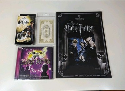 Harry Potter Sammlerstücke Konvolut Warner Bros. Making Of Anleitung Spielkarten ect