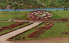 Floral Clock Hydro Power Development Beechwood Canada Postcard Unposted