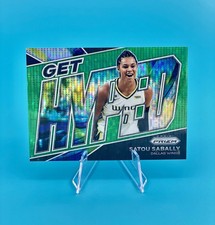 2022 Panini Prizm WNBA Satou Sabally #7 Green Pulsar Hyped #’d /25 Dallas Wings