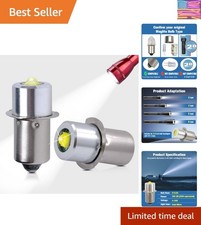 LED Conversion Kit for Maglite LED Bulb 3-16 Cell C/D, 3W DC 4-24V Flashlight...