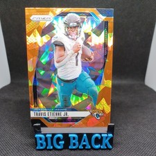 Travis Etienne Jr. 2024 Panini Prizm #130 Jacksonville Jaguars Orange Ice