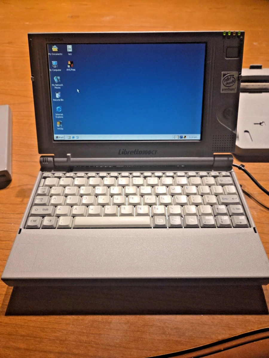 Toshiba T1910 Vintage Laptop – Ordinateur Portable Pour Pièces, Non Testé, NOT TESTED