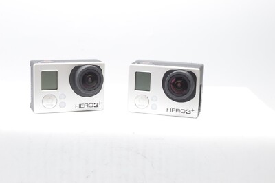 2x GoPro HERO 3+ PLUS w/ Accessories Bundle and Hard Case
