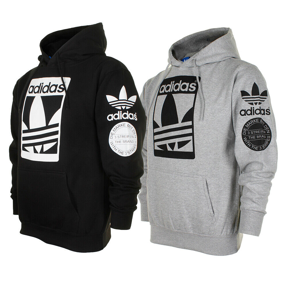 Adidas Original Trefoil Street Front Pocket Active Pullover Hoodie |