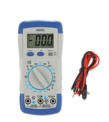 Professional Digital Multimeter Hold A830L LED Ammeter Voltmeter Ohmmeter