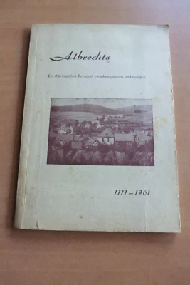 Albrechts Thüringer Bergdorf 1111-1961 Mit ganzseitiger Werbung Simson KR50 - Bild 1 von 4
